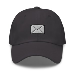 Gorra de papá con sobre, gorra unisex bordada, gorra de béisbol ajustable hecha a mano, regalo