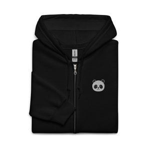 Panda Zip up Hoodie - Etsy Canada