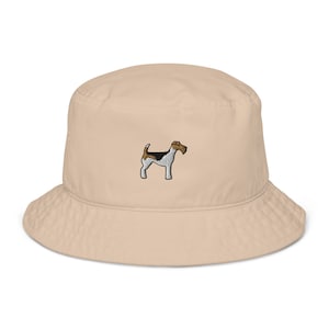 Wire Fox Terrier Bucket Hat Wire Fox Terrier Bucket Hat