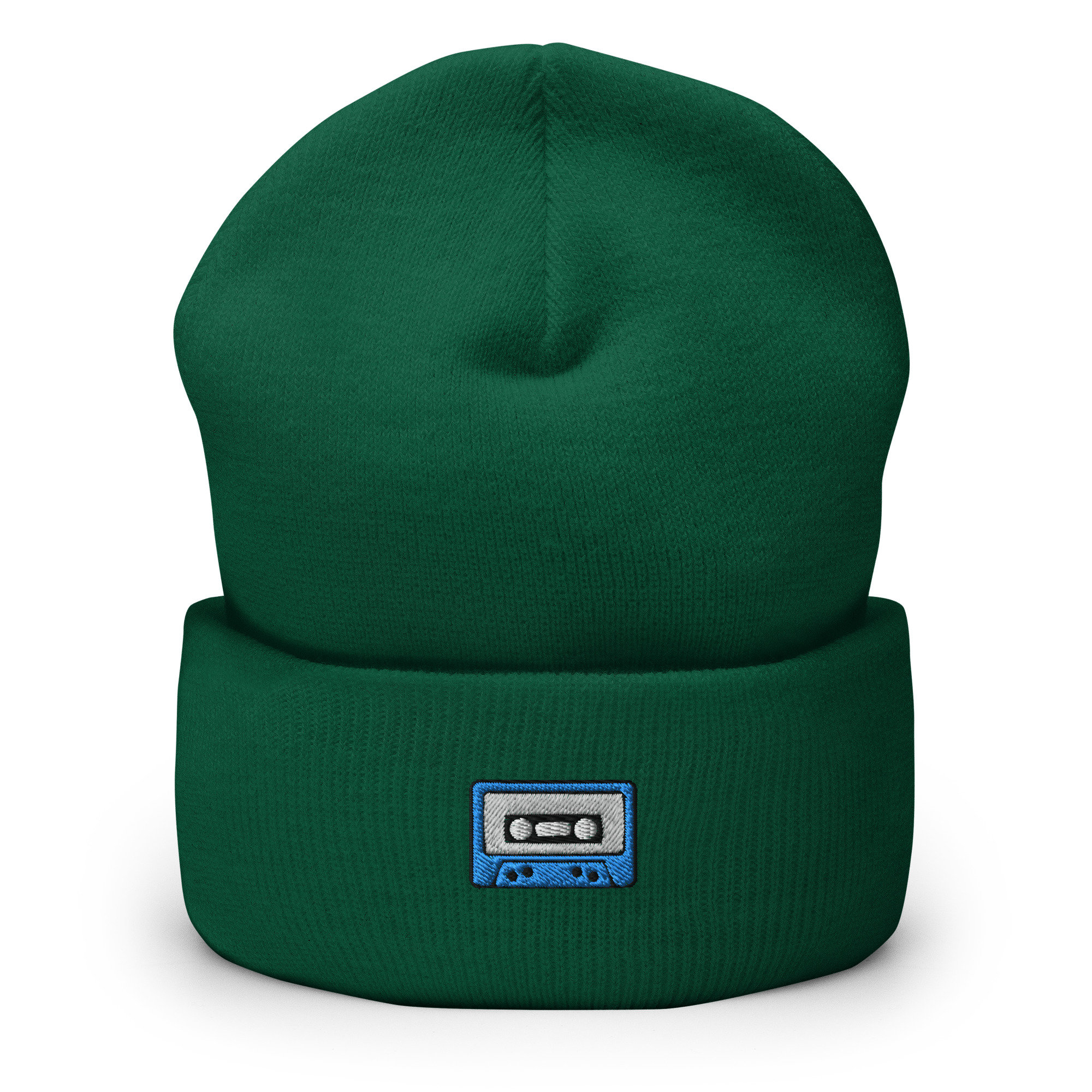 Flower Embroidered Beanie