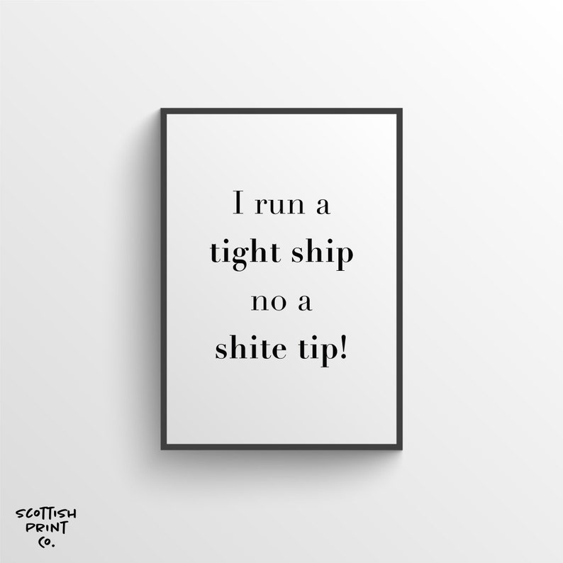 Still Game Prints - Still Game Quote Prints - Funny Scottish Prints - Scottish Funny Art - Scottish Gift - Scottish Prints - Set of 1, 2, 3 image 5