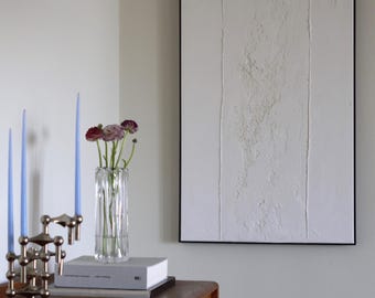 VENDA DE ARQUIVO 13 | Arte contemporânea, moderna e minimalista | Japão abstrato feito à mão | Elegante e Único | arte em gesso texturizado