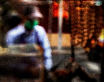 Colores vibrantes de la comida callejera de Bangkok en lienzos e impresiones fotográficas / Mercados de comida callejera de Tailandia / Impresionismo fotográfico en bellas artes hechas a mano