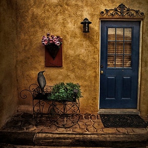 Casita Doorway Creates Southwest Canvas or Print as Southwest Wall Art | Wall Decor for Home & Office | Gift for Special Occassion