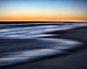 Impresiones impresionistas, abstractas de fotos y lienzos de Sunrise at Ponte Vedra, Florida / Home Decor / Florida Beach Art / Florida Wall Decor