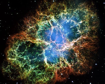 Imágenes del telescopio Hubble de la NASA en lienzo, fotografía, acrílico, impresiones en metal / Hermoso arte espacial para la pared del hogar o la oficina