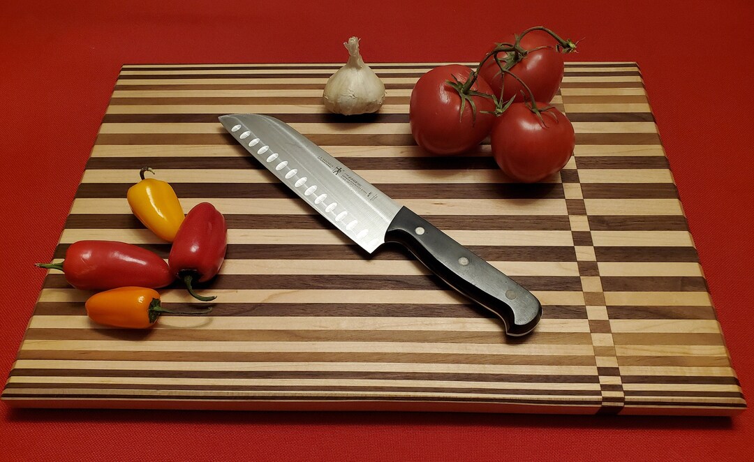 Geometric Pattern Cutting Board Etsy