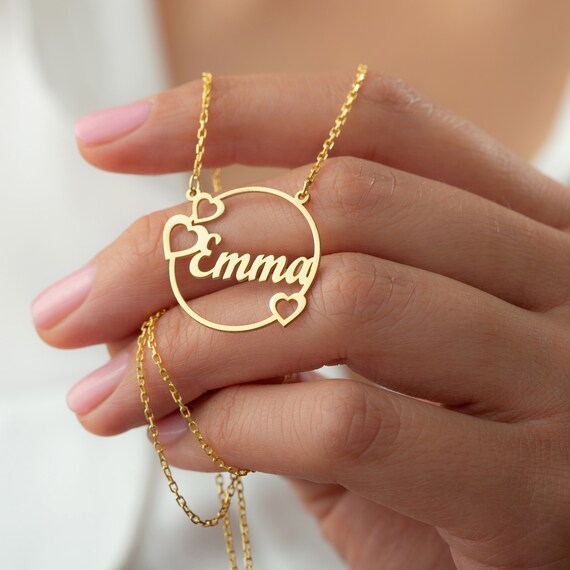 Personalised online name chain