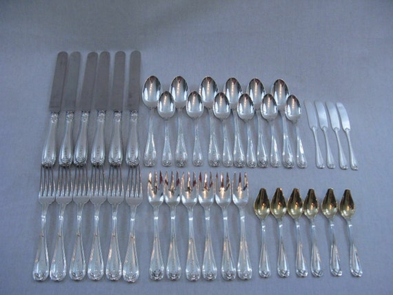 Real Silver Cutlery colonial Model 1895 Tiffany Co. New York 40 Parts 925 Etsy UK