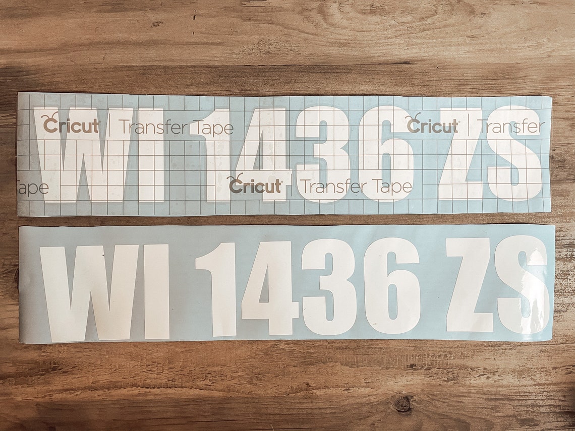 Custom Boat Registration Numbers Marine Vinyl Boat Decal Etsy