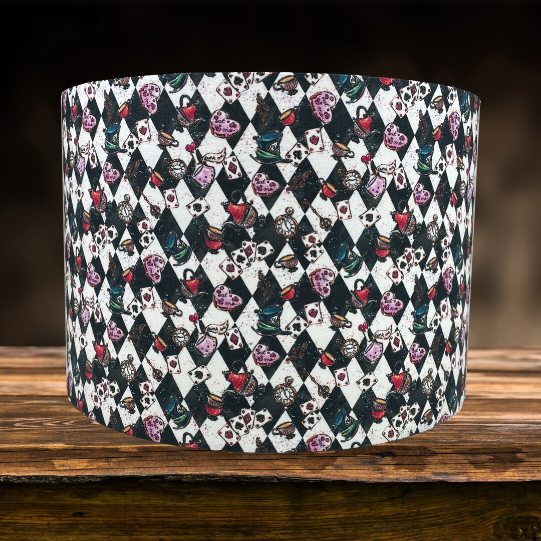 Harlequin Wonderland Tea Party Lampshade or Ceiling Light Shade