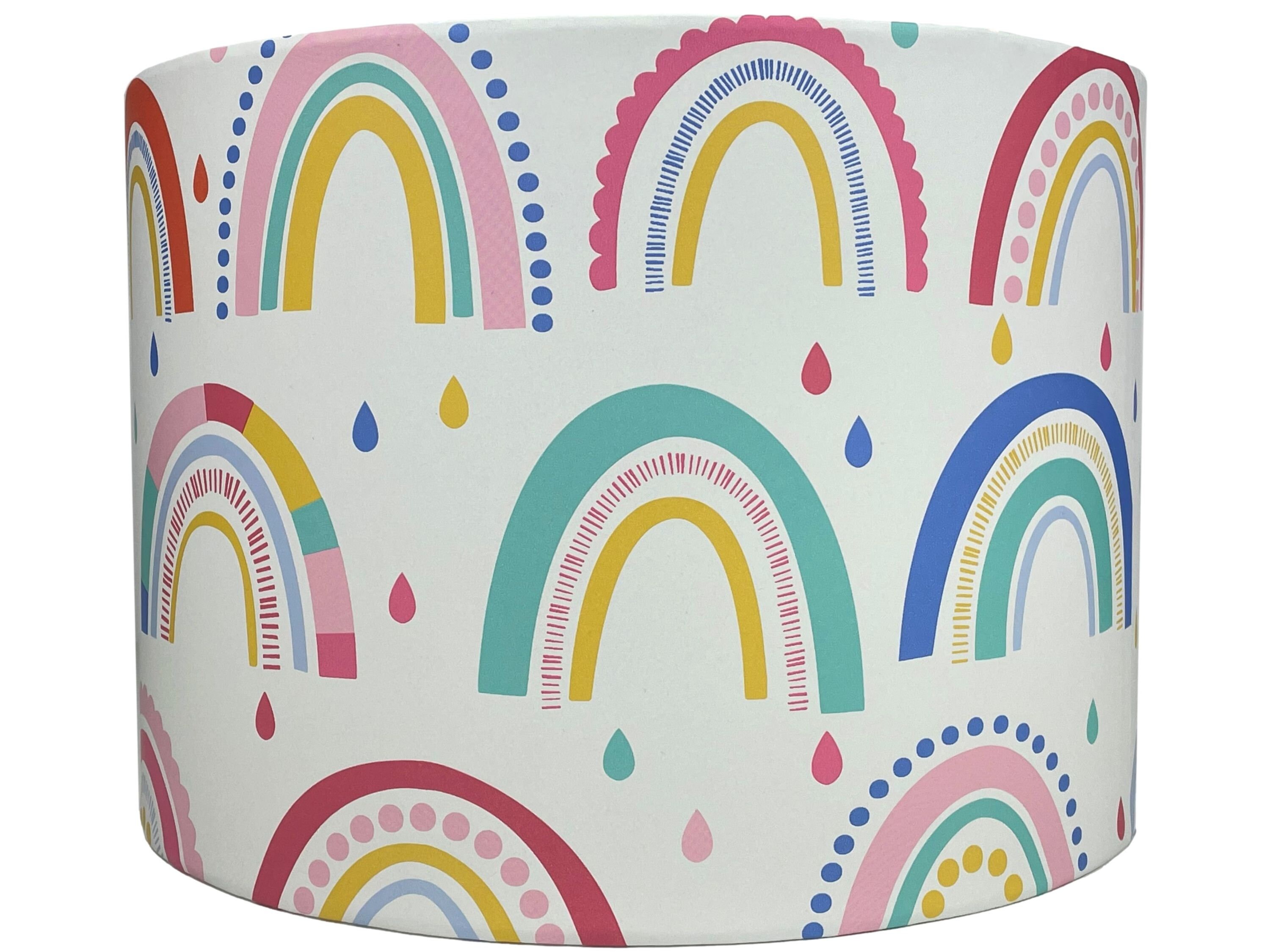 Rainbow lampshade dunelm deals