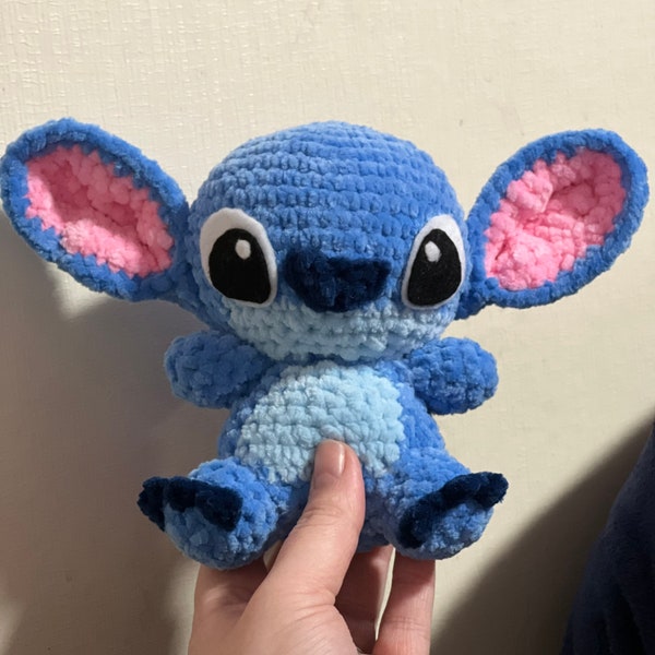 Stitch crochet teddy made to order