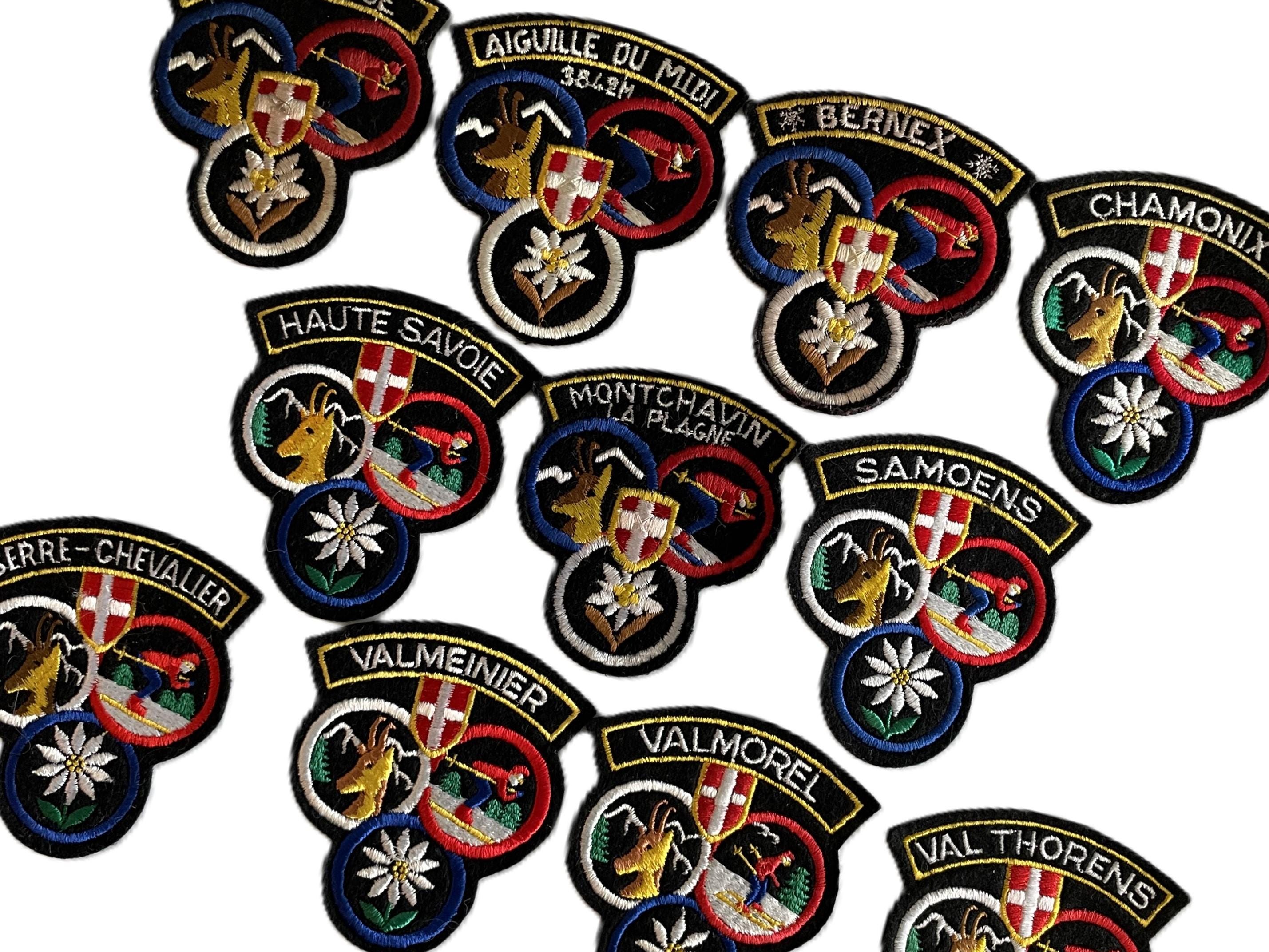 Patch BOURG SAINT MAURICE Ski Montagne Insigne écusson tissu