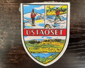 Écusson Brodé Thermocollant Ou à Coudre Norway Adventure (7,6 Cm) Pour Trekking, Randonnée, Voyage, Souvenir, Drapeau Scandinave, Sac à Dos, Cadeau - Foto 2