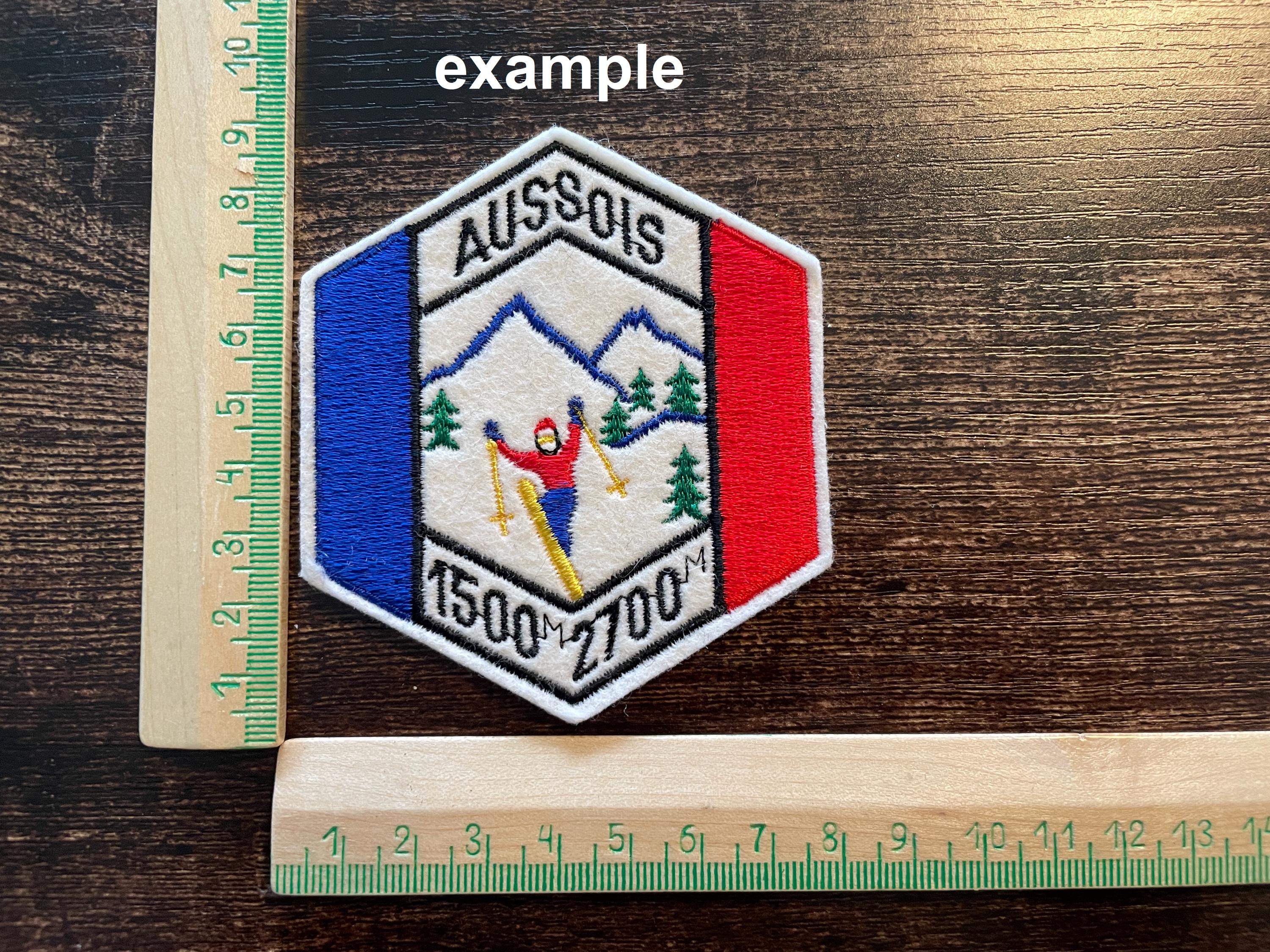 Patch Ancien Ski SERRE PONÇON - Insigne Brodé France Collection