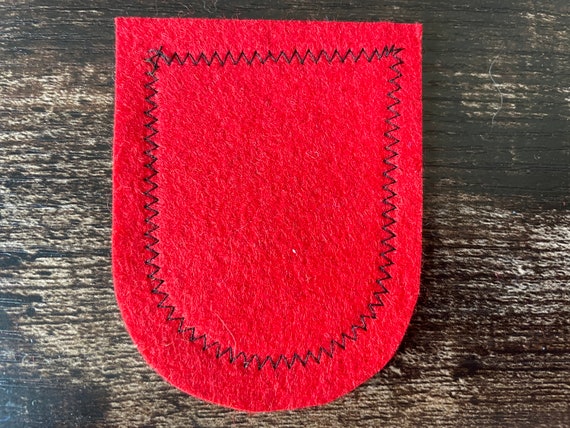 I Love Allemagne Patch, Drapeau Patch Brodé à Repasser 7cm