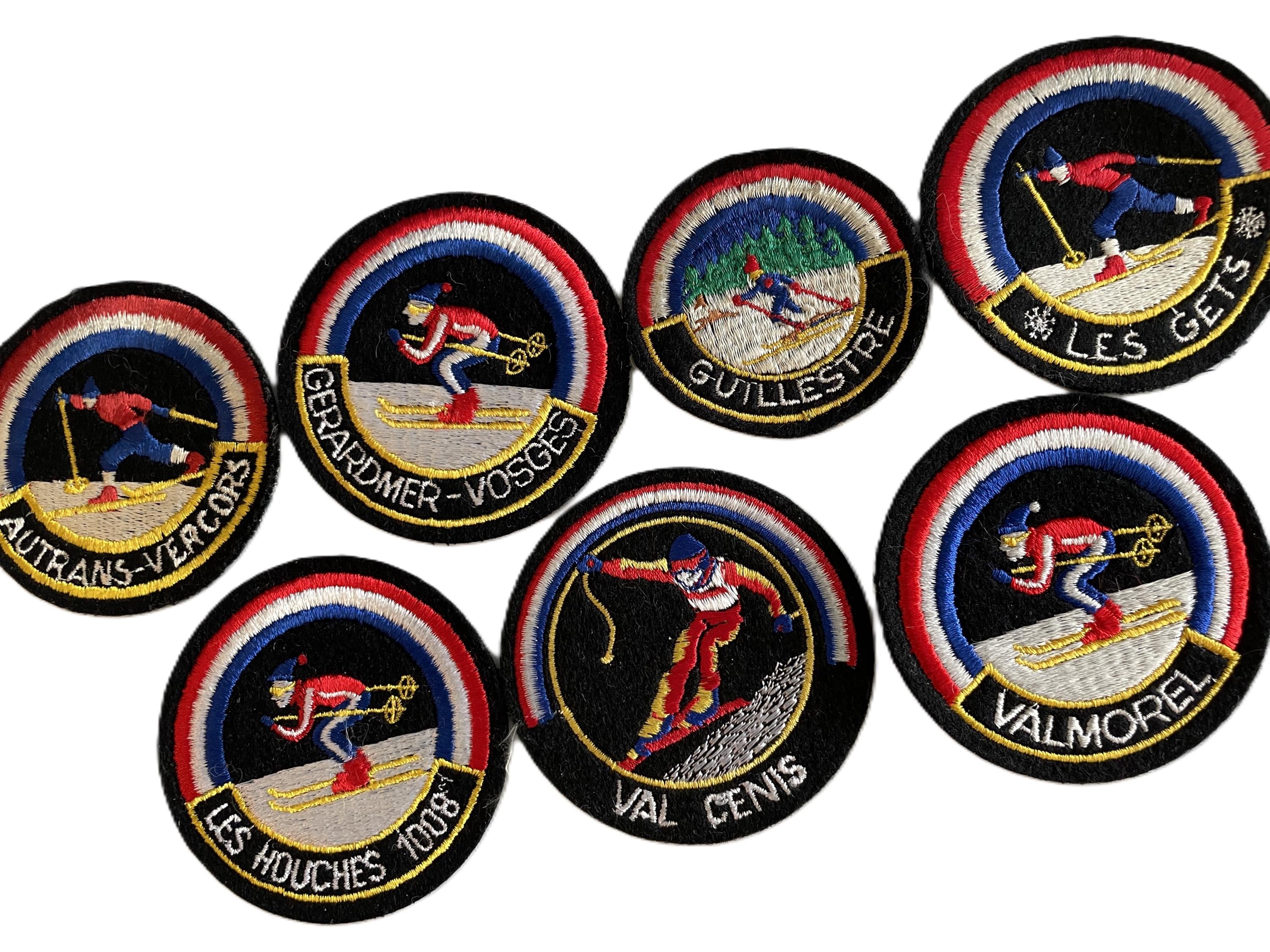 Patch Ancien Ski SERRE PONÇON - Insigne Brodé France Collection