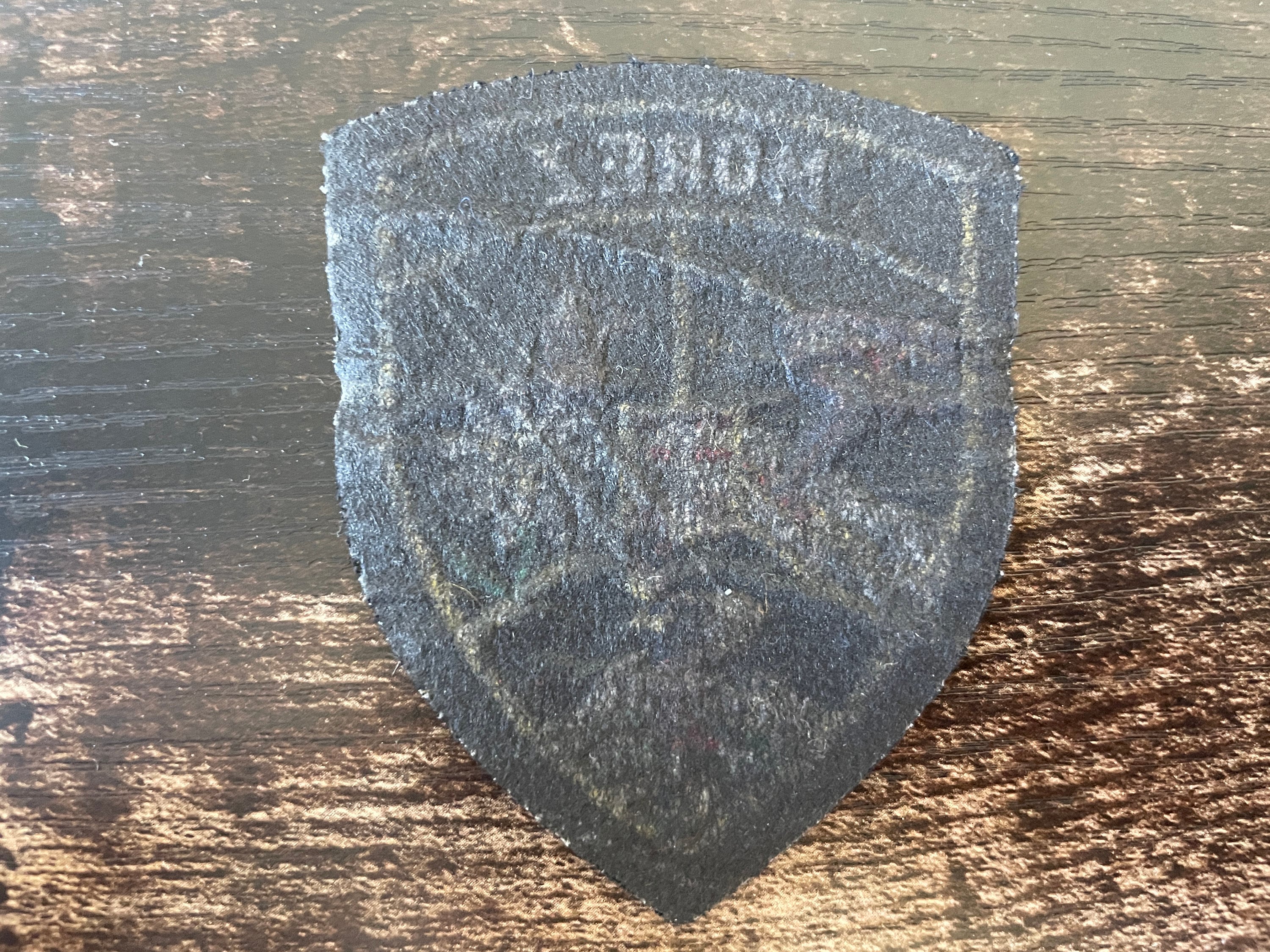 Vintage Morez France Patch: Embroidered Alps Skiing Souvenir