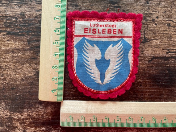 Vintage Patch Lutherstadt Eisleben GERMANY Martin… - image 3