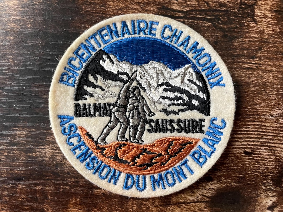 first-summit-chamonix-vintage-patch-1986-embroidered-mont-blanc