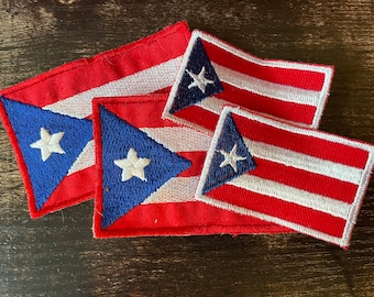 Toppa Ricamata Con Bandiera Personalizzata Di Porto Rico - Italia - Foto 3