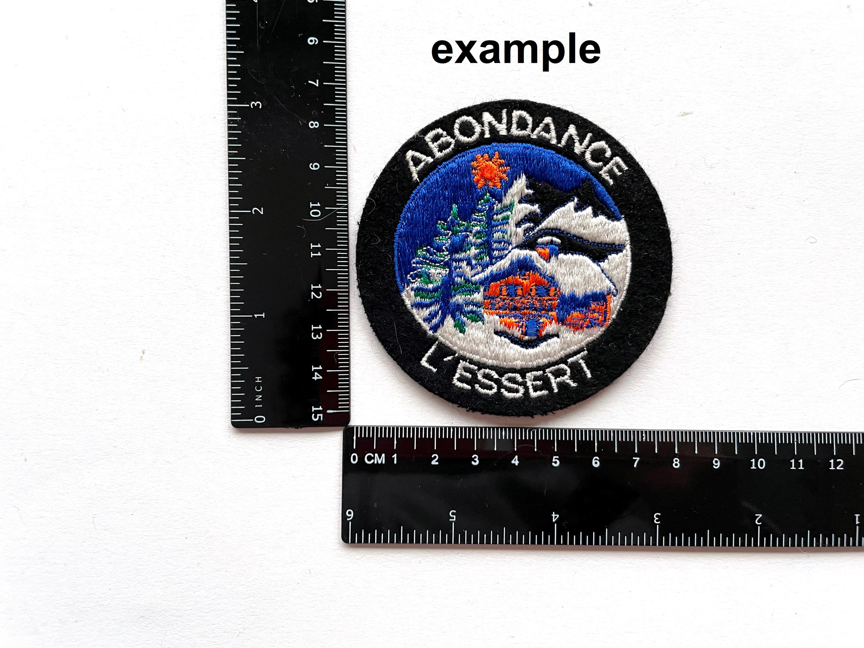 MOUTIERS SAVOIE BLASON Patch Ski Montagne Insigne écusson