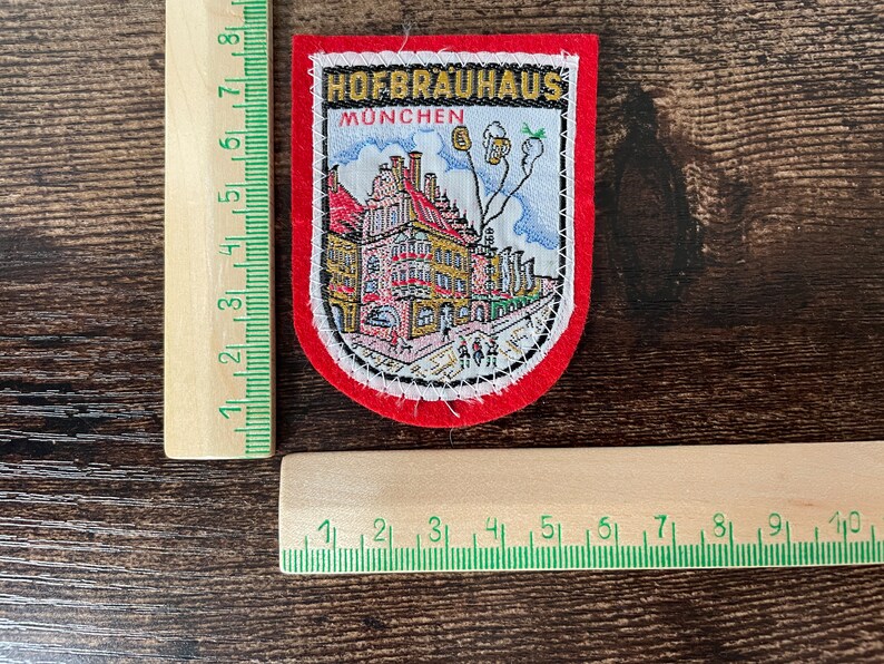 Vintage Patch Munich Bavaria GERMANY München Rathaus