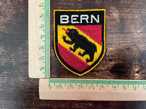 Vintage Patch Bern SWITZERLAND Swiss Coat of Arms… - image 3