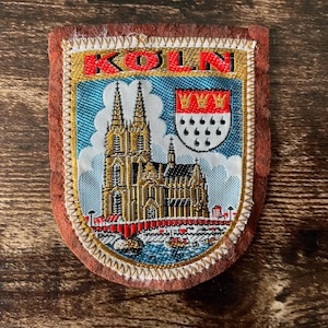 ケルン ドイツ ヴィンテージ パッチ ケルナー大聖堂 旅行のお土産