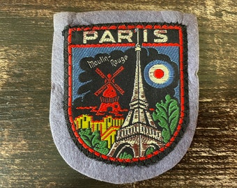 パリ フランス (D) 刺繍ワッペン - Etsy 日本