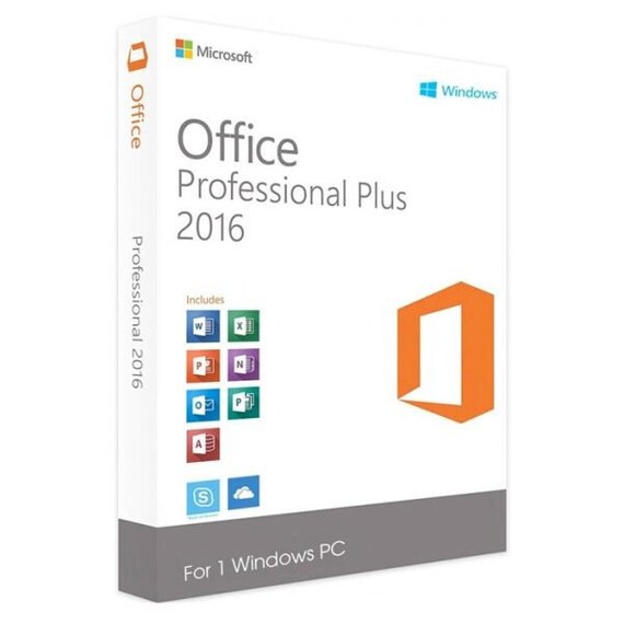 Microsoft Office 2016 Professionnel Plus Pour Windows-pc - Etsy UK
