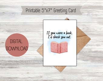 Tarjeta de felicitación imprimible con un juego de palabras (Descarga PDF)