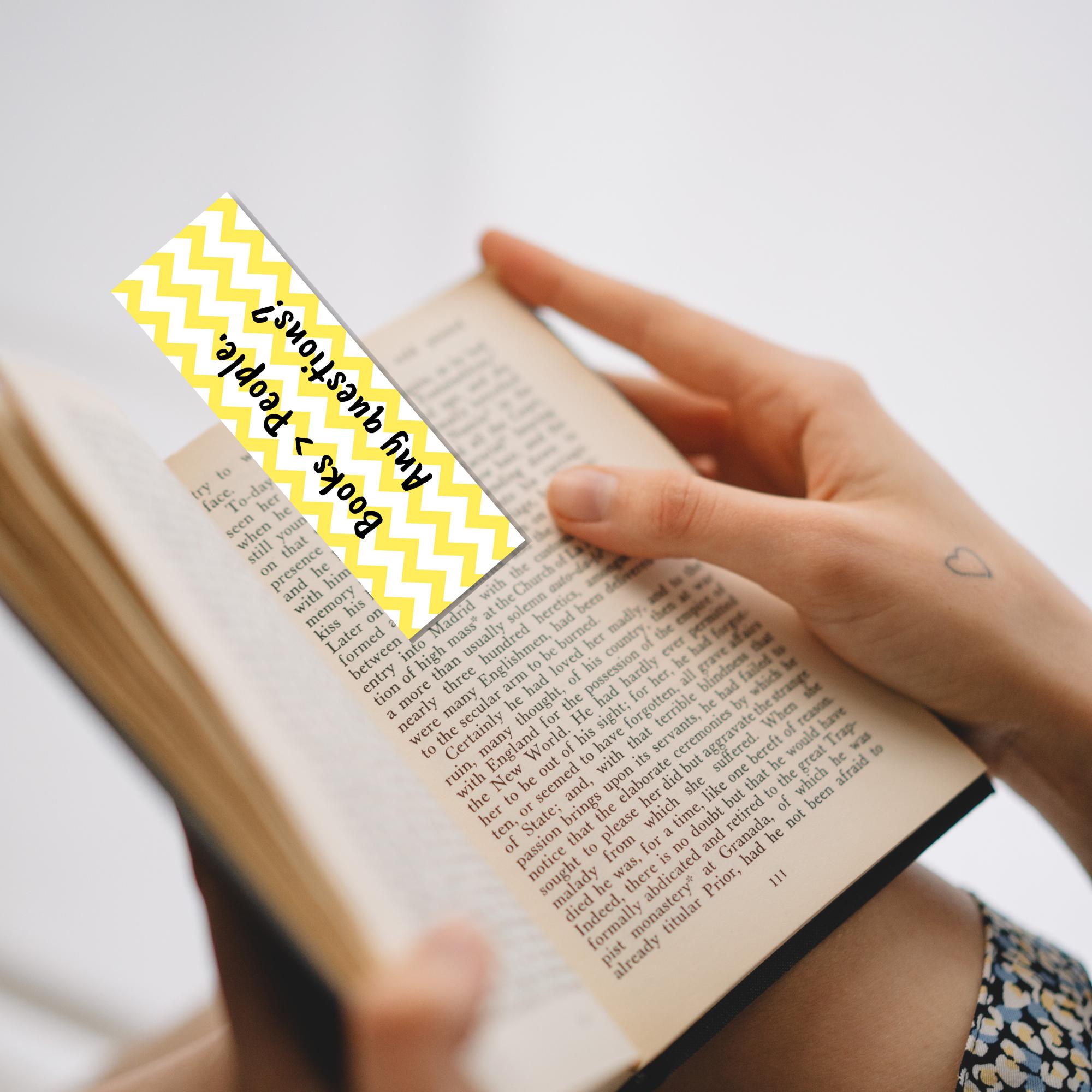 Introvert Printable Bookmarks | Set of 4 Snarky Digital Bookmarks for ...