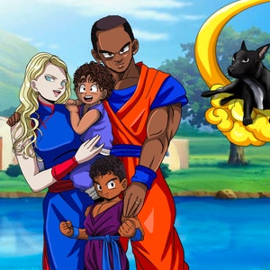 Portrait Family Anime/manga/comics/Vidéo gammes -digital version only