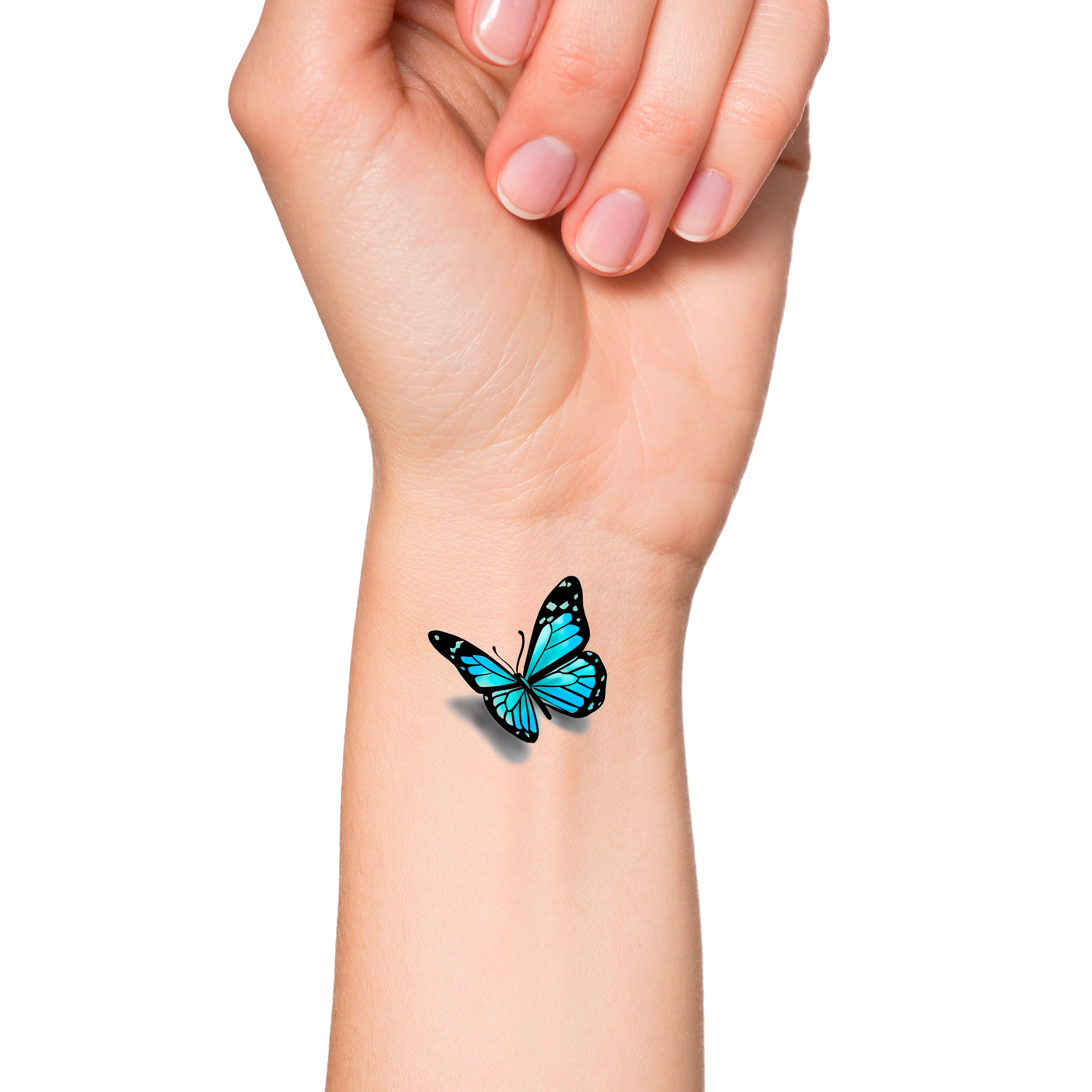 beautiful 3D butterfly temporary tattoo Fake Jewelry Tattoos