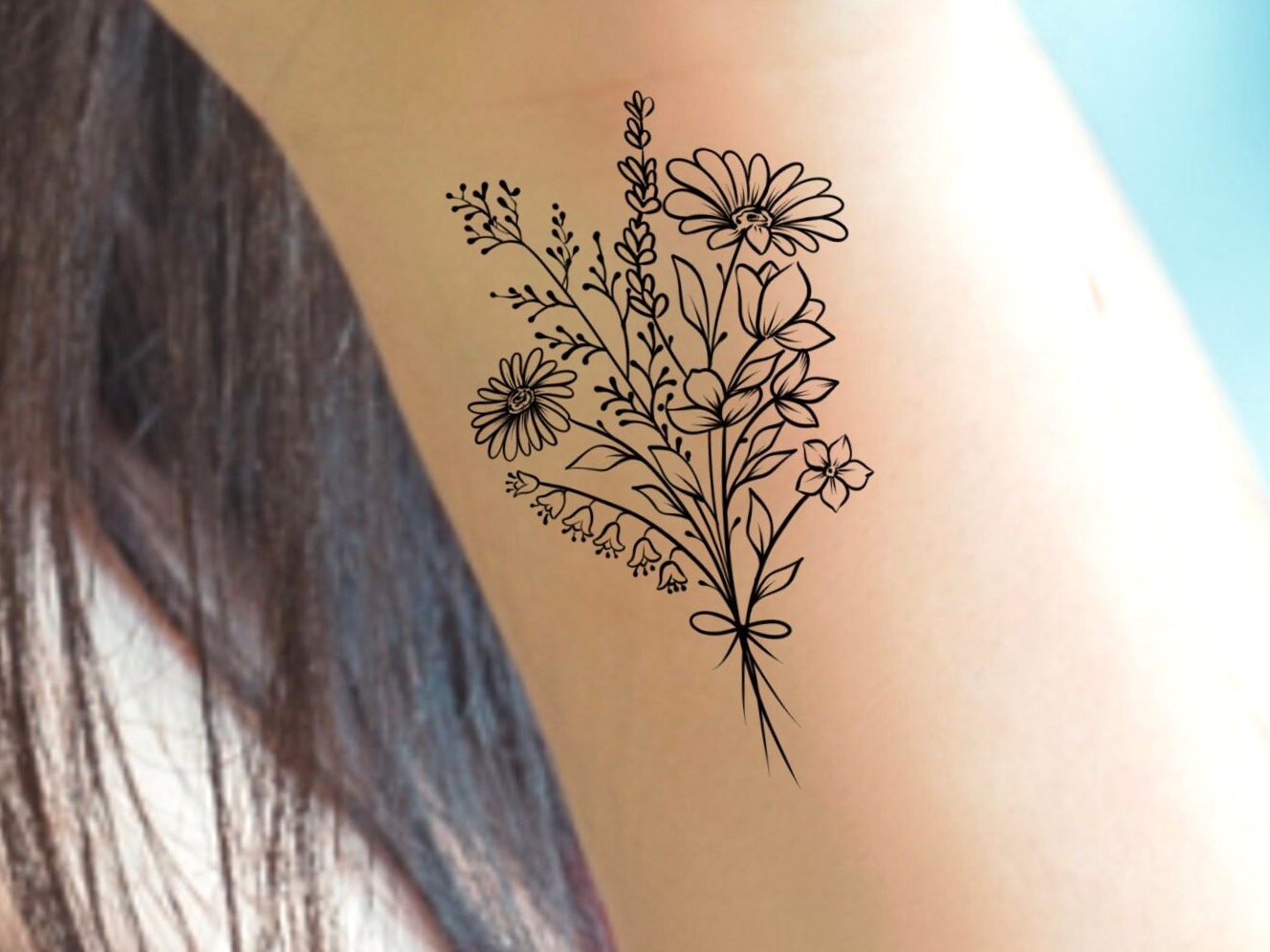 Wildflowers Tattoo