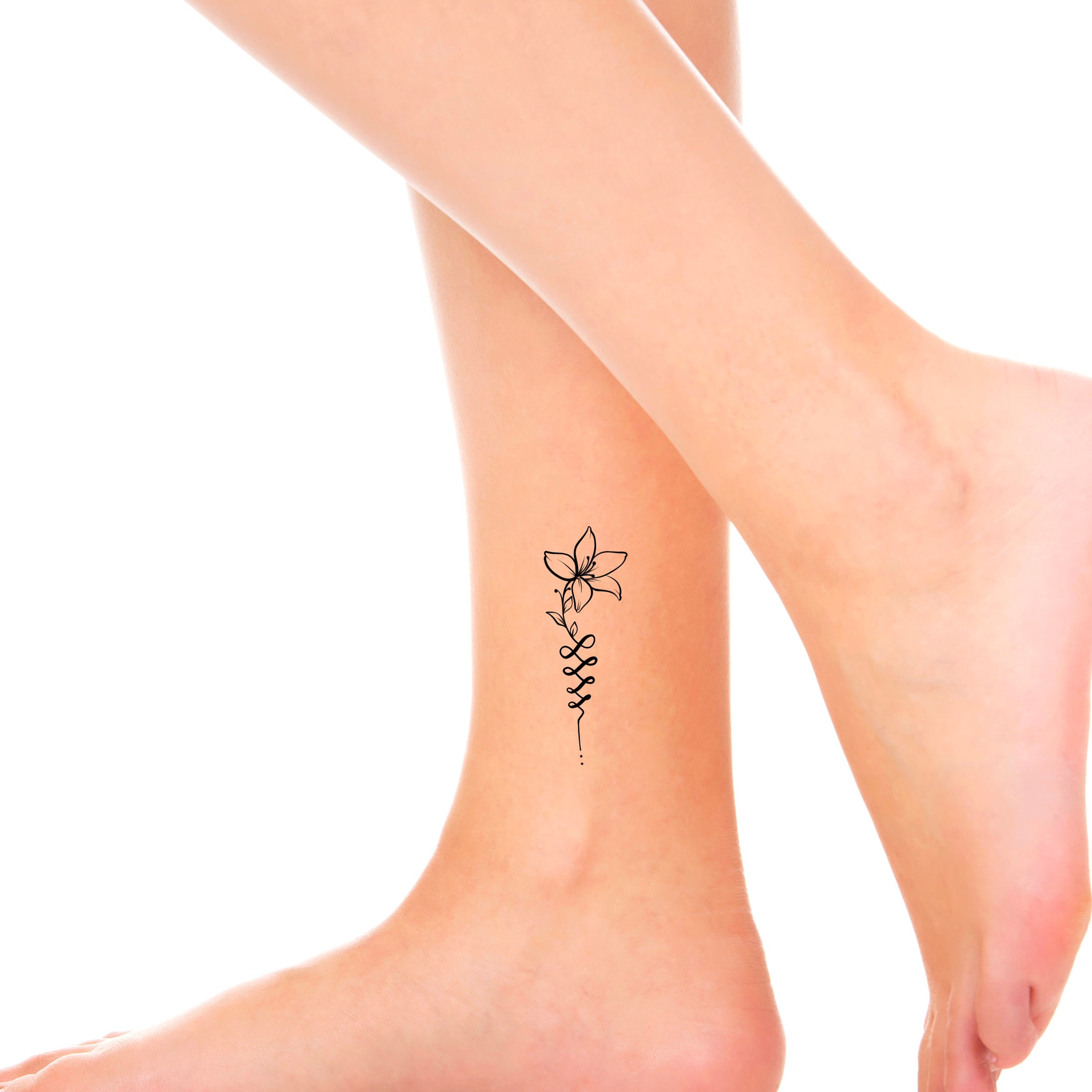 Simple Tattoo Designs On Ankle For Women