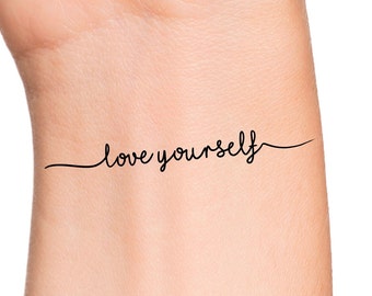 Aggregate 93 about love yourself tattoo best  indaotaonec