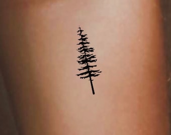 pine tree tattoo designs