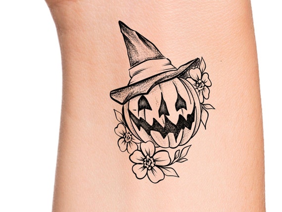 DIY Temporary Tattoo Pumpkins  pumpkin  Put all those temporary tattoos  youve got lying around to work with this easy nocarve pumpkin decorating  idea  httpbitly2e9A4Qp  By CBC Kids 