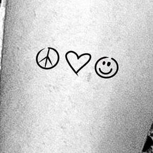 Pin by Chelsea Fee on tattoos  Peace tattoos Heart with infinity tattoo  Infinity tattoo
