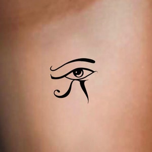 Tatouage temporaire de l’œil de Ra / tatouage des yeux / tatouage égyptien