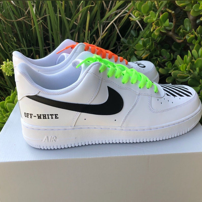 air force off white neon