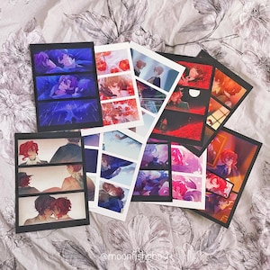 2024 Drawtober Art Prints Bungou Stray Dogs Soukoku Dazai Chuuya Postcard Art Prints Anime SKK BSD