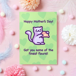 Grappige moederdagkaart | Beste bloemen woordspeling | Fijne moederdag | Humoristische kaart voor mama | Cadeautje voor Moederdag