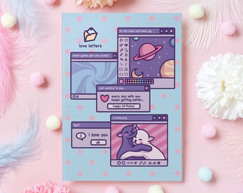 Vaporwave Birthday Card | Every Day Keeps Getting Better! | Geeky and Cute Gift for Boyfriend, Girlfriend, Wife, Husband - Her or Him