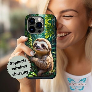 Sloth Lover iPhone Case: Impact-Trendy Cover for iPhone 17-16-15-14-13-12-11