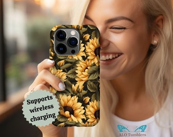 Sunflowers iPhone Case, flower iPhone case, iPhone 16,iPhone15 case, iPhone 14 plus, iPhone13 mini, iPhone12, iPhone11 plus pro max case