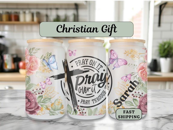 Christian Glass Can Bible Verse Gift Christian Glass Can Bible Verse Gift